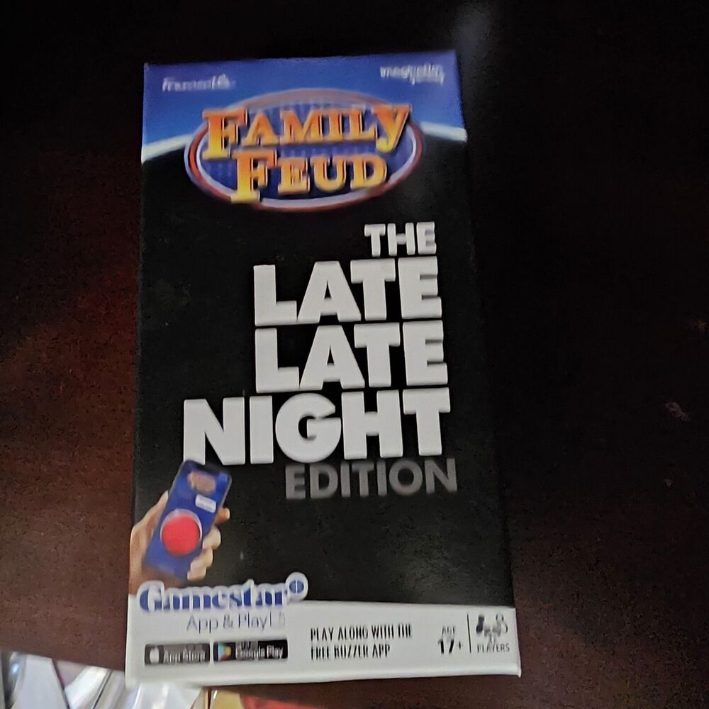 Family Feud The Late Late Night Edition Game